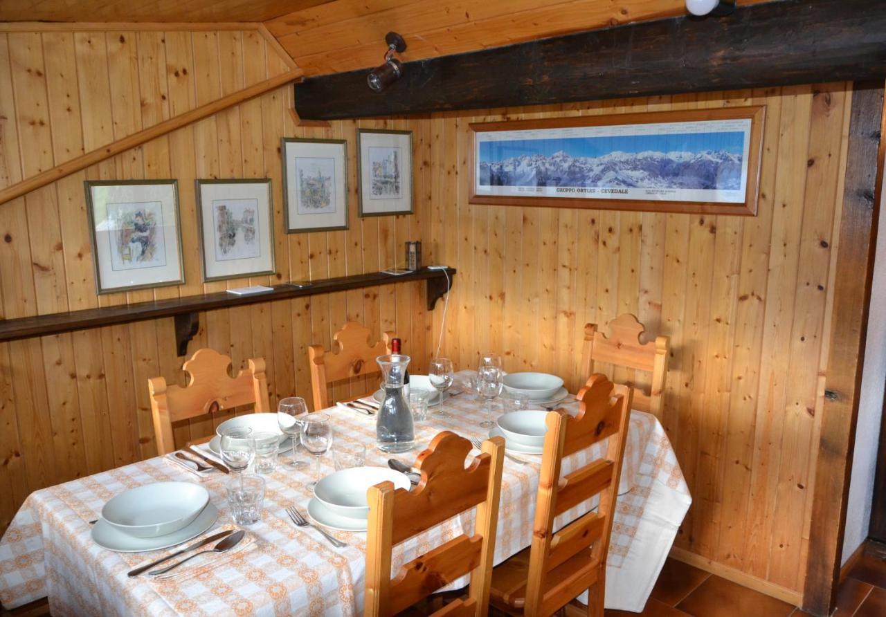Chalet Apartment Gran Zebru Oga Eksteriør bilde