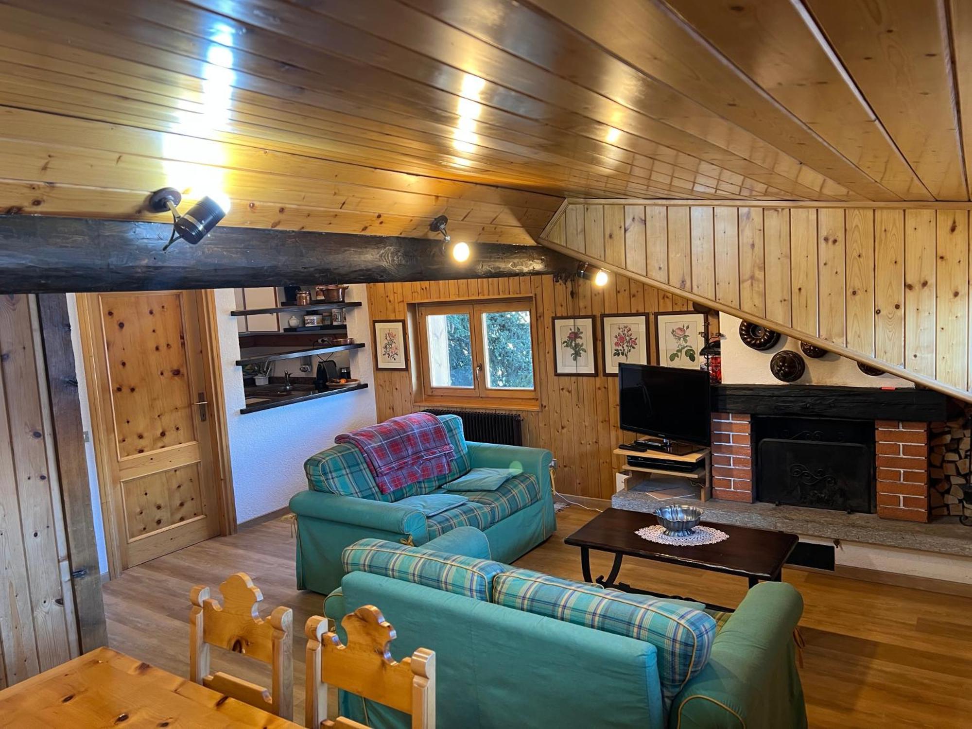 Chalet Apartment Gran Zebru Oga Eksteriør bilde